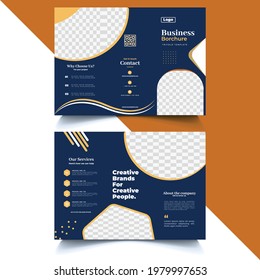 Plantillas de diseño de folletos de portadas creativas modernas