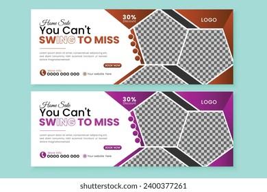 Modern, creative, customize and elegant business social media cover template