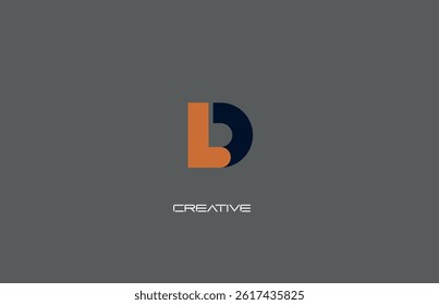 modern creative "D" "LD" logo design
