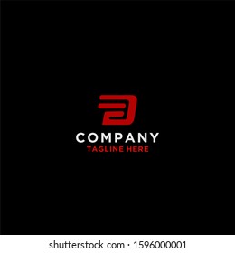 Modern creative DB, D3, DF logo initial vector logo template.