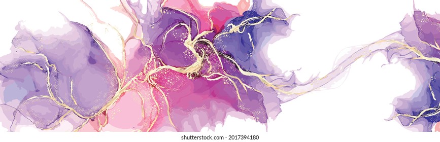 Modern Creative Design,  Background Marble Texture. Alcohol Ink. Vector Illustration.