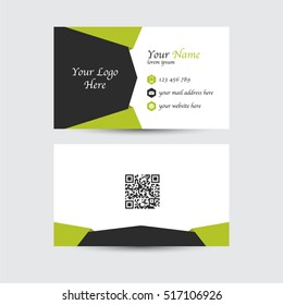 Modern And Creative Design Of Business Card. Clean Business Card Template. Vector Illustration