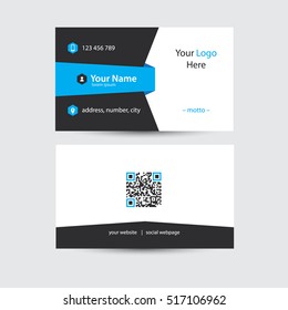 Modern And Creative Design Of Business Card. Clean Business Card Template. Vector Illustration