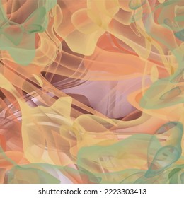 Diseño creativo moderno, textura de mármol de fondo amarillo verde. Tinta de alcohol. Ilustración vectorial.