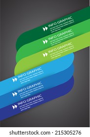 modern creative design spiral text box template for website, graphic.