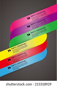 modern creative design spiral text box template for website, graphic.
