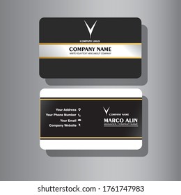 Modern creative and elegant business card template