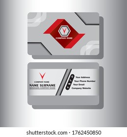 Modern creative and elegant business card template