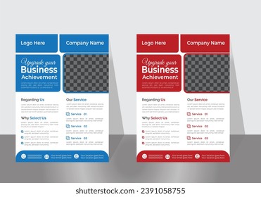 Modern, Creative and Elegant Business Flyer Design.