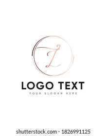 A modern creative elegant and charming letter type L logo template, Vector logo for business and company identity 