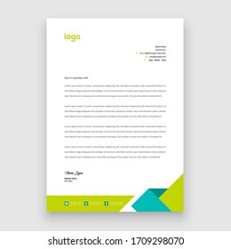 Modernes, kreatives Elegantes Corporate Letters-Design, Vektordesign