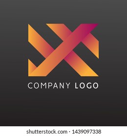Modern creative elegant luxurious artistic initial M letter icon logo