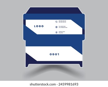 Modern And Creative Envelope Design Template