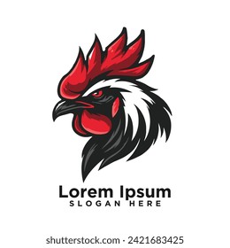Modern Creative Esport vector Chicken Modern Logo art design drawing