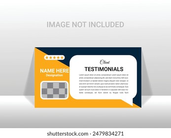 Modern Creative Eye-catching Client Testimonials