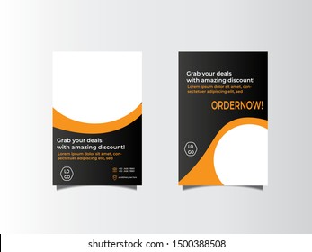 Modern Creative Flyer Template Design