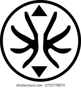 Logo del Imperio Galáctico Creativo Moderno