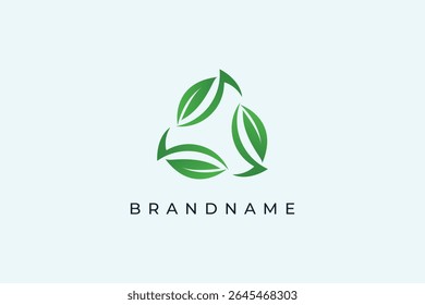 Modern and creative green technology logo design. Leaf tech symbol. Green energy creative vector icon.