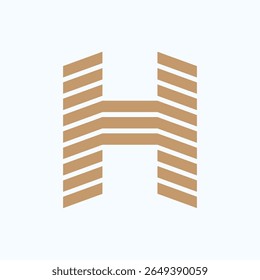 Modern and Creative H Letter Logo for business brand