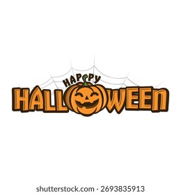 
Modernes kreatives Halloween Kürbis Design