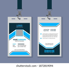 Modern and Creative ID Card Design
