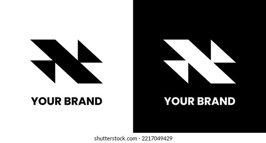 Moderno logo creativo X minimalista. diseño vectorial de idea de logotipo