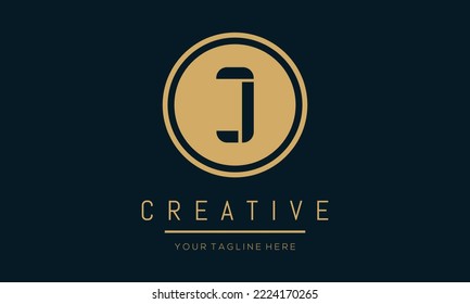 Modern creative J Logo Design and template. J icon initials based Monogram and Letters in vector.