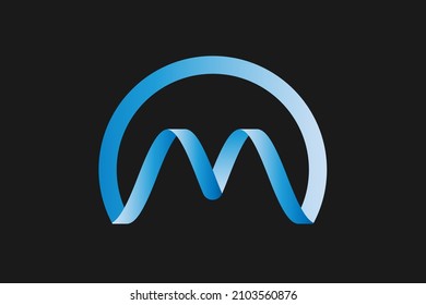 modern creative latter monogram logo.