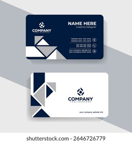 Modern Creative Layout Business Card Design for Branding Identity