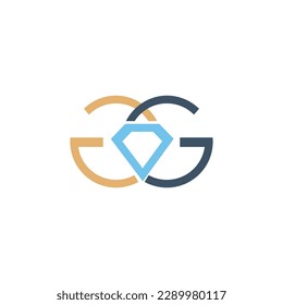 Modern creative letter G vector logo design. Minimalist G Luxury monogram initial based icon.