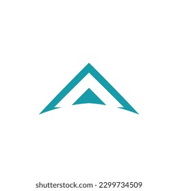 Modern creative letter A logotype Abstract business logo Creative dynamic logo