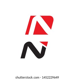 modern creative Letter N Logo Design vector sign illustrations