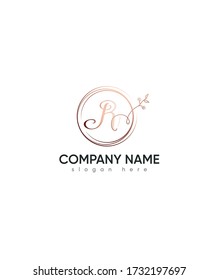 Modern creative letter R logo template, vector logo for business and company identity 