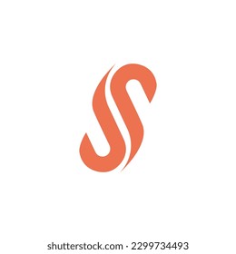 Modern creative letter S logotype Abstract business logo Creative dynamic logo