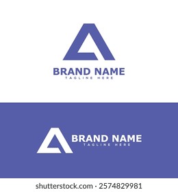 Modern and Creative Letter A symbol template logo vector 