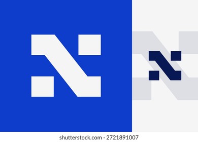 Diseño de logotipo de letra creativa moderna X Identidad de marca mínima colorido simple