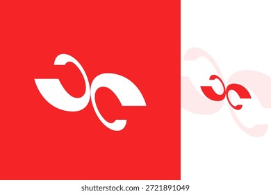 Diseño de logotipo de letra creativa moderna X Identidad de marca mínima colorido simple