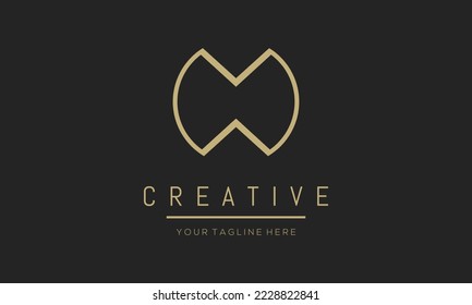 Diseño de logotipo de vectores X de letra creativa moderna. Icono de base inicial de monograma X elegante y minimalista.