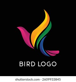 Modern Creative Line Art Minimal Bird Logo Design For Your Business
