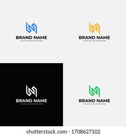 Modern creative line art N letter Logo Design vector template. N logo icon design template elements.