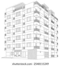 Modern And Creative Liner Building Design.