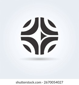 Modern creative logo art design
