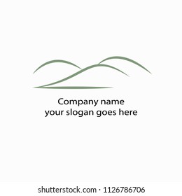 Modern, creative logo. Vintage can be used for office, agency, brand, business card, restaurant, boutique, hotel. Vector illustration