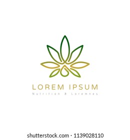 Modern creative logotype for branding identity. Vector image.