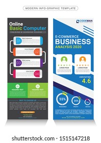 Modern & Creative Looking Info-graphic Template for Poster, Background, Flyer, Brochure, Stationary Designer. Informative and Business Related Info-graphic Elements
