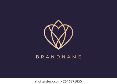 Moderno e criativo lotus bud logotipo design vetor ilustração. Luxo e elegância lotus bud símbolo. Ícone do Lotus.