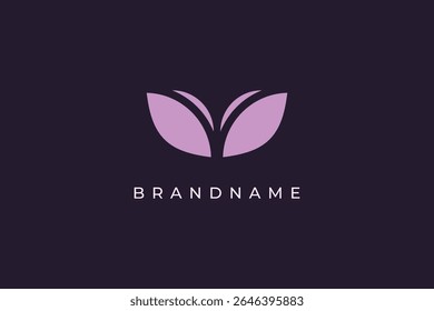 Moderno e criativo lotus bud logotipo design vetor ilustração. Luxo e elegância lotus bud símbolo. Ícone do Lotus.
