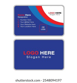 Modern Creative And Minimalist Business Card Design.