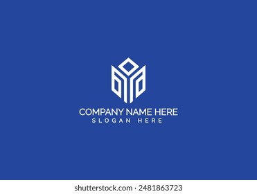 Diseño de logotipo minimalista creativo moderno