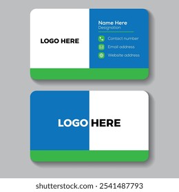 Modern Creative Minimalist And Professional Business Card Design.